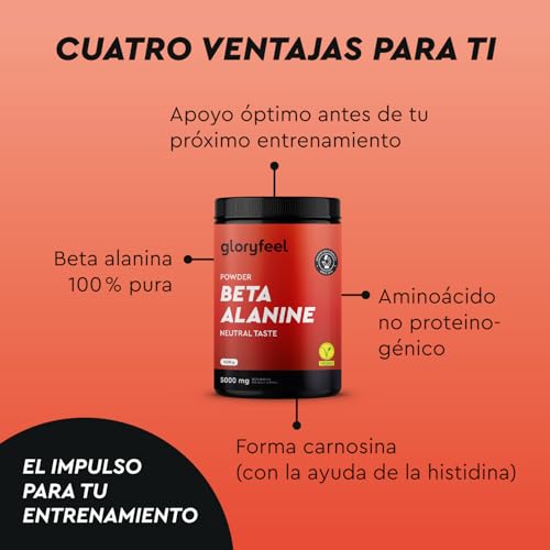 Thumbnail 2 de Beta Alanina 1000g - Pre Workout Vegano 💪 5000mg por porción