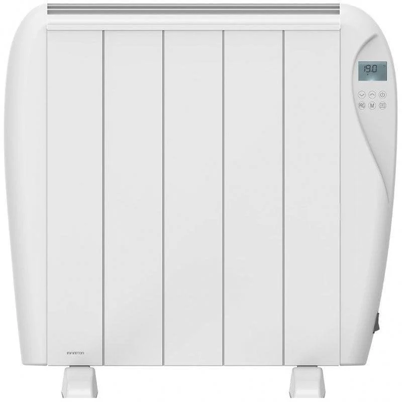 Detalle de Infiniton HD-ET09, emisor térmico de 900 W con pantalla LCD y mando