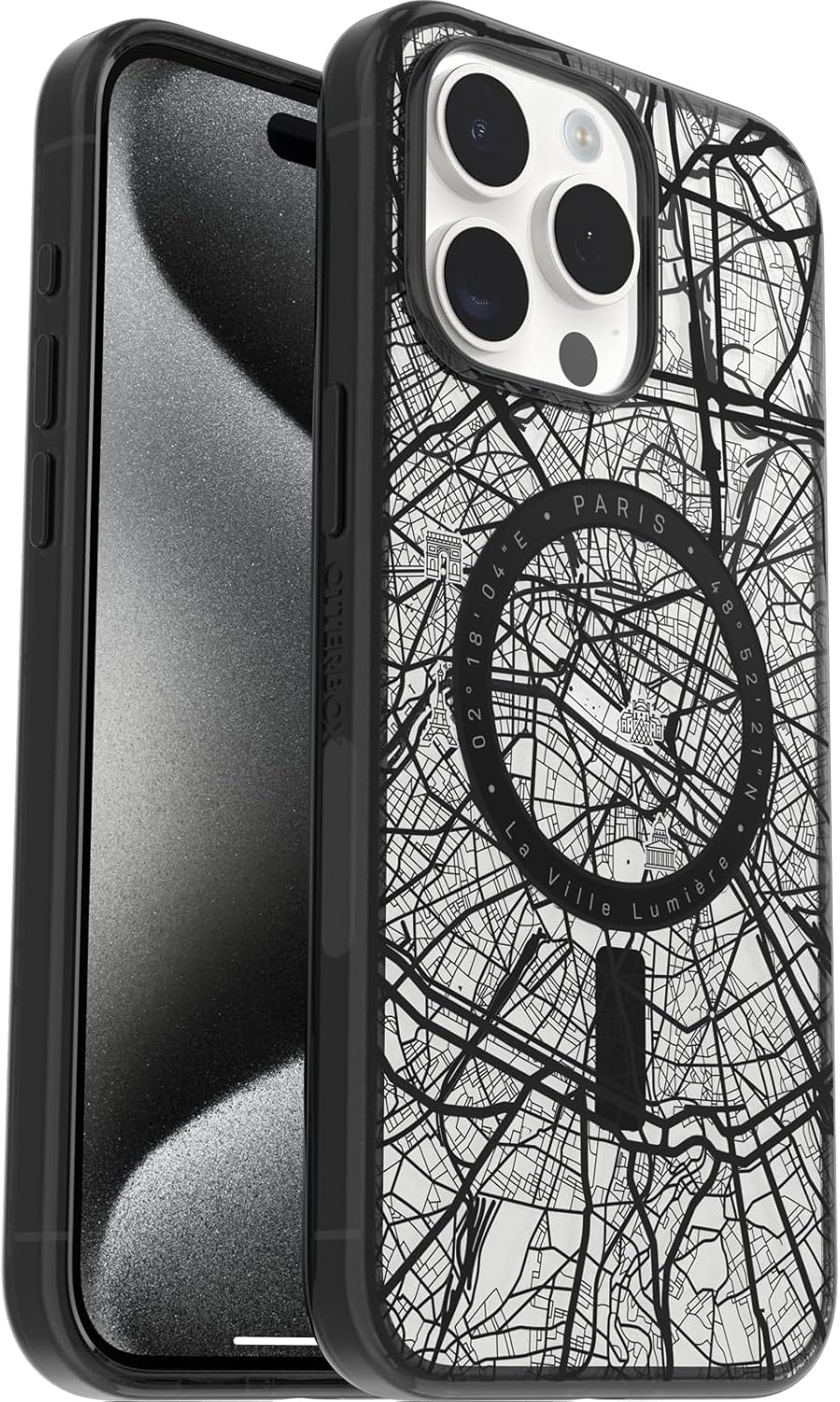 Thumbnail 6 de OtterBox Clear Case Series with MagSafe for iPhone 15 Pro Max (Narwhal)