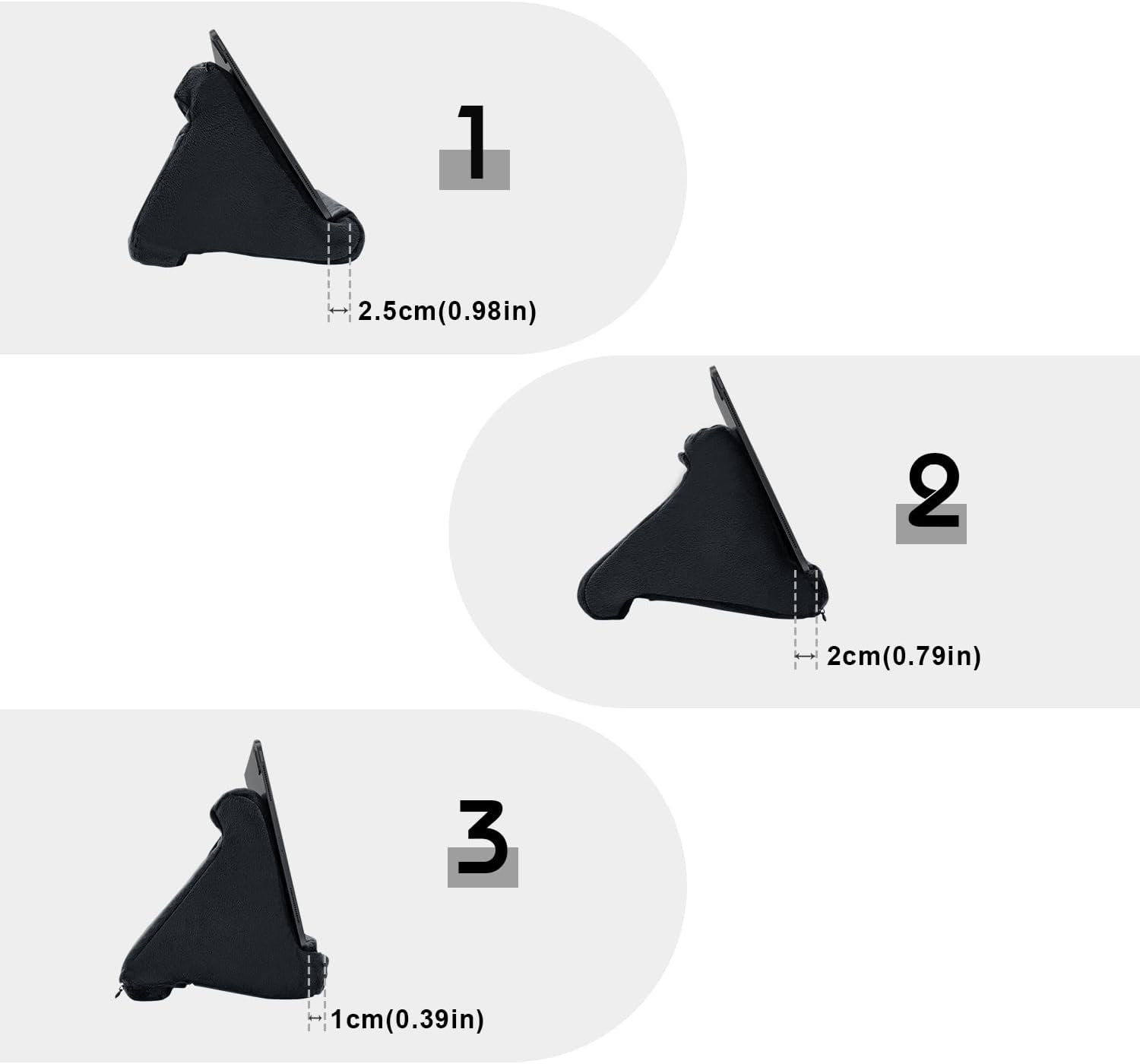 Thumbnail 3 de Mcbazel Tablet Pillow Stand for iPad: Cushioned, Multi-Angle Lap Holder