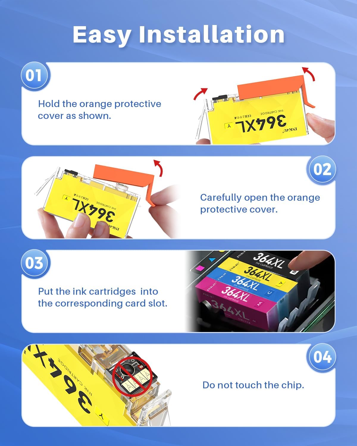 Thumbnail 6 de INK4U 364XL cartucce compatibili HP 364XL (10 pezzi) per Photosmart, Deskjet e Officejet