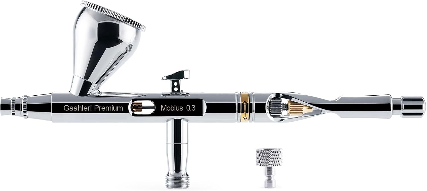 Detalle de Gaahleri Airbrush Premium Series Mobius 0.3 mm