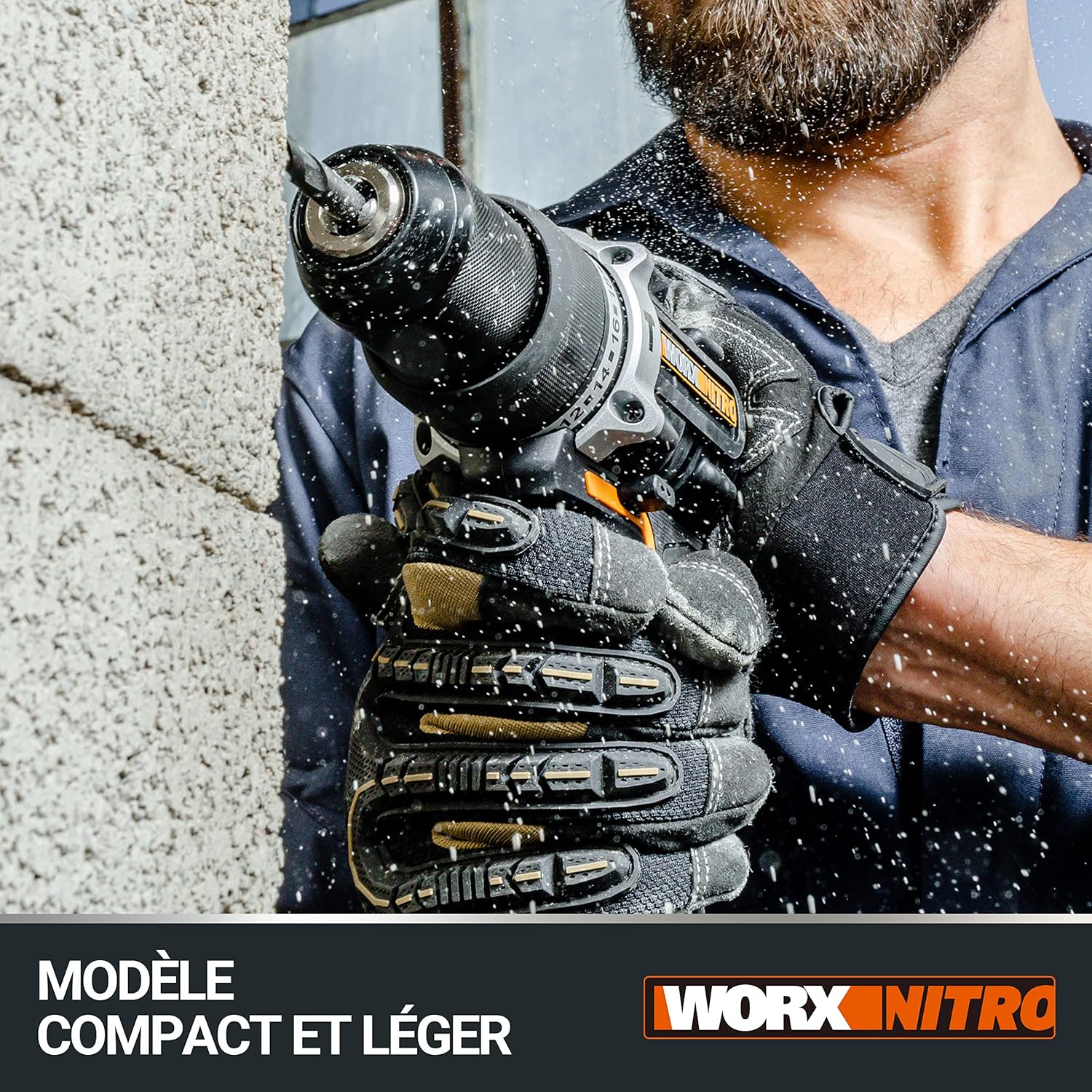 Thumbnail 4 de WORX WX352 Perceuse à Percussion Sans Fil 20V — Puissance et mobilité avec 60 Nm