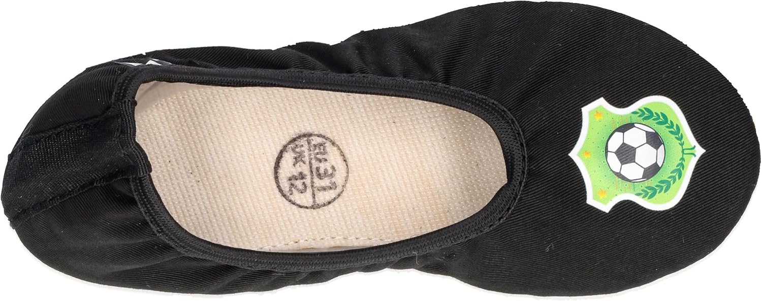 Detalle de Lico G 1 Style Gymnastikschuhe Schwarz 38 EU – Günstige Gymnastikschuhe für Kinder mit rutschfester Gummisohle
