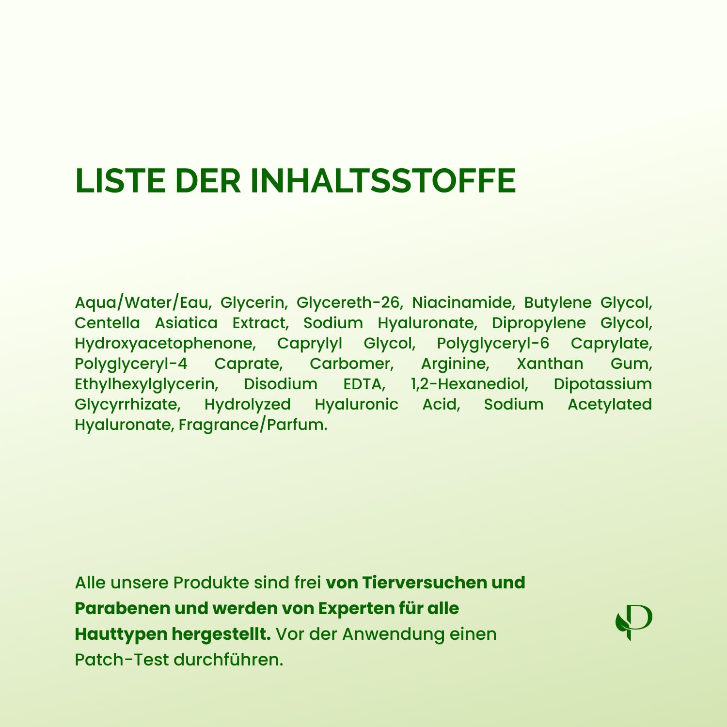Thumbnail 6 de PLANTIFIQUE Koreanische Gesichtsmaske 5-Pack mit Centella, Niacinamid & Hyaluronsäure – Tuchmasken für Feuchtigkeit und Beruhigung