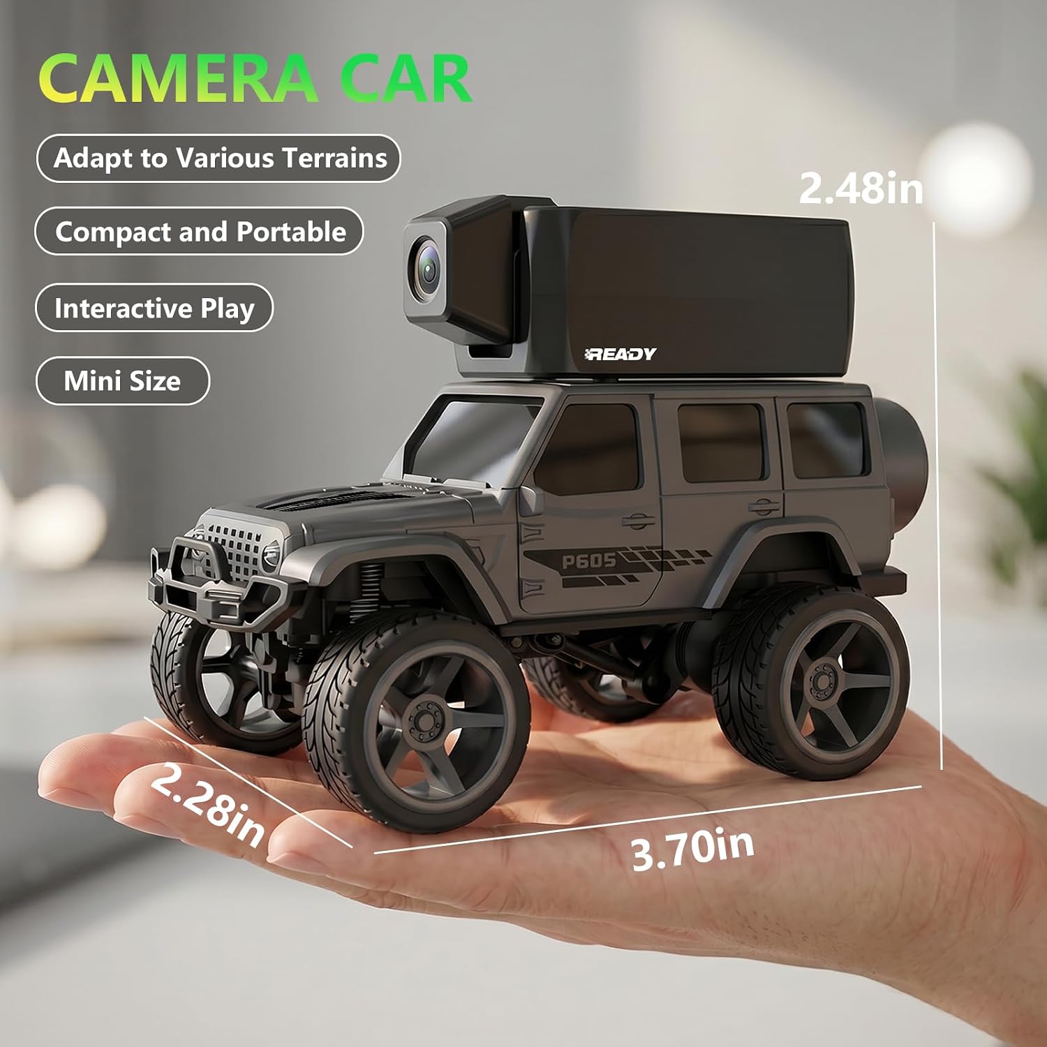 Detalle 2 de Mini RC Truck 1/64