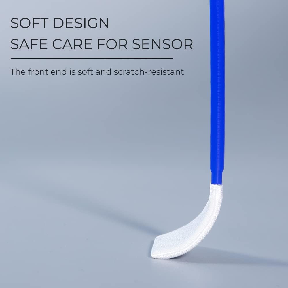 Thumbnail 4 de K&F CONCEPT Sensor-Reinigungsset mit Mikrofaserswabs (16 mm, APS-C) & Flüssigreiniger