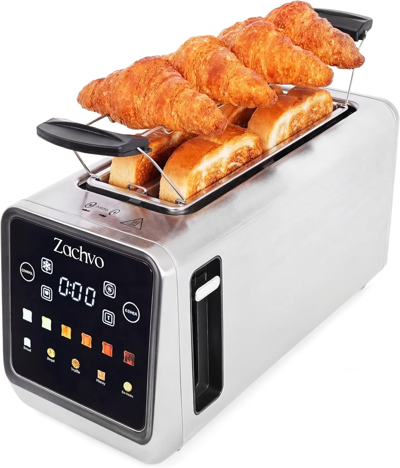 Detalle de 4 Slice Long Slot Toaster with Smart Touchscreen & LED Countdown