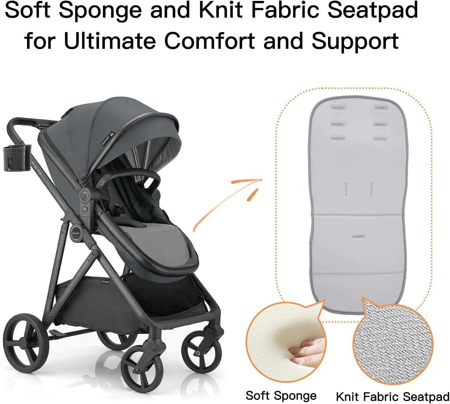 Detalle de Gromast 3-in-1 stroller