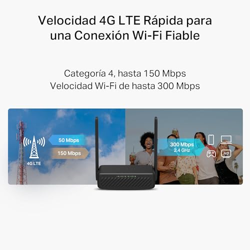 Thumbnail 8 de Mercusys MB113-4G: Router 4G con VPN y powerbank USB-C, Wi‑Fi N300