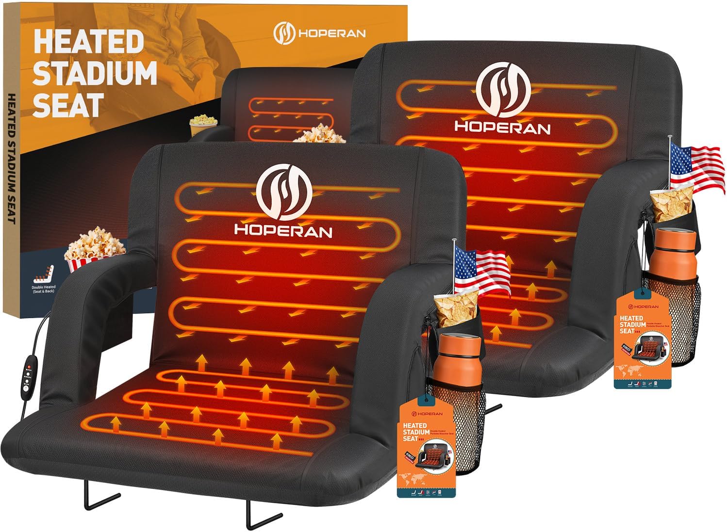 Detalle de HOPERAN Heated Stadium Seat 25