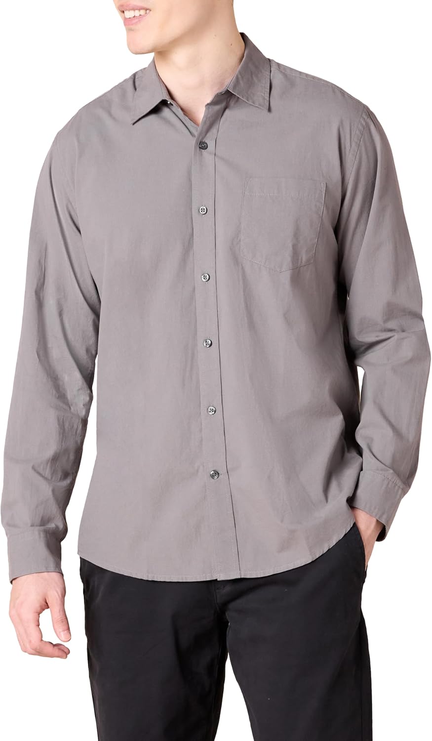 Detalle de Chemise popeline manches longues homme