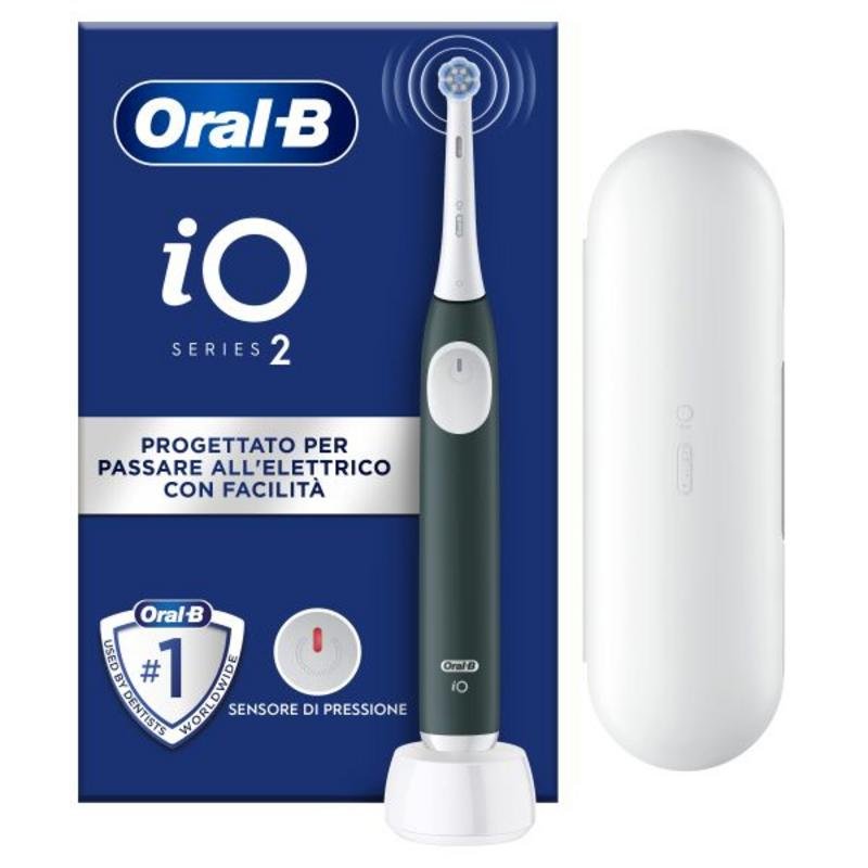 Thumbnail 2 de Oral-B IO2 Cepillo Dental Eléctrico Verde con Funda de Viaje