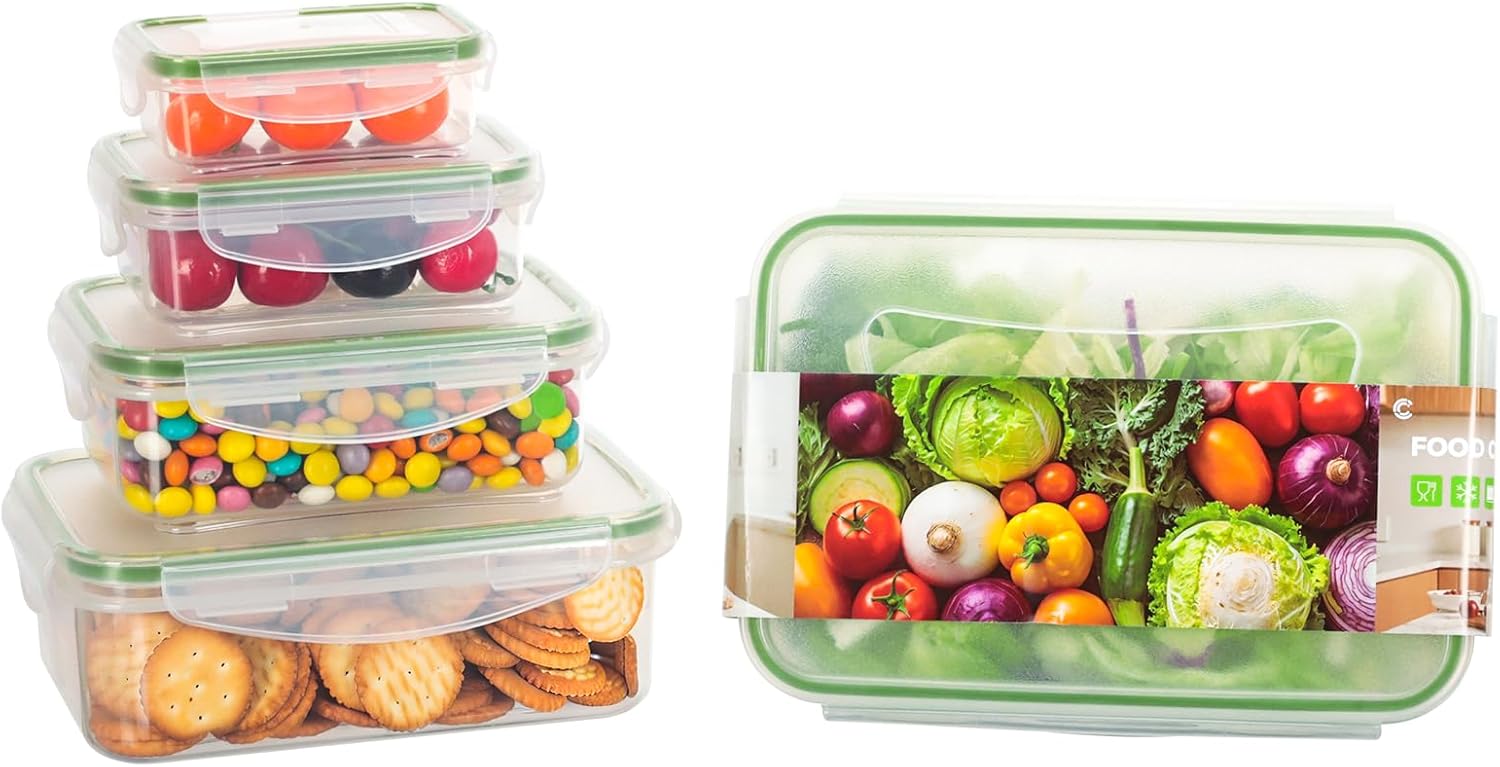 Detalle de Romon set 5 recipientes sin BPA