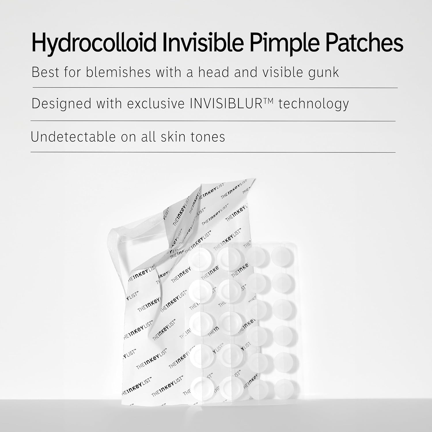Detalle 2 de INKEY List unsichtbare Hydrokolloid-Pflaster