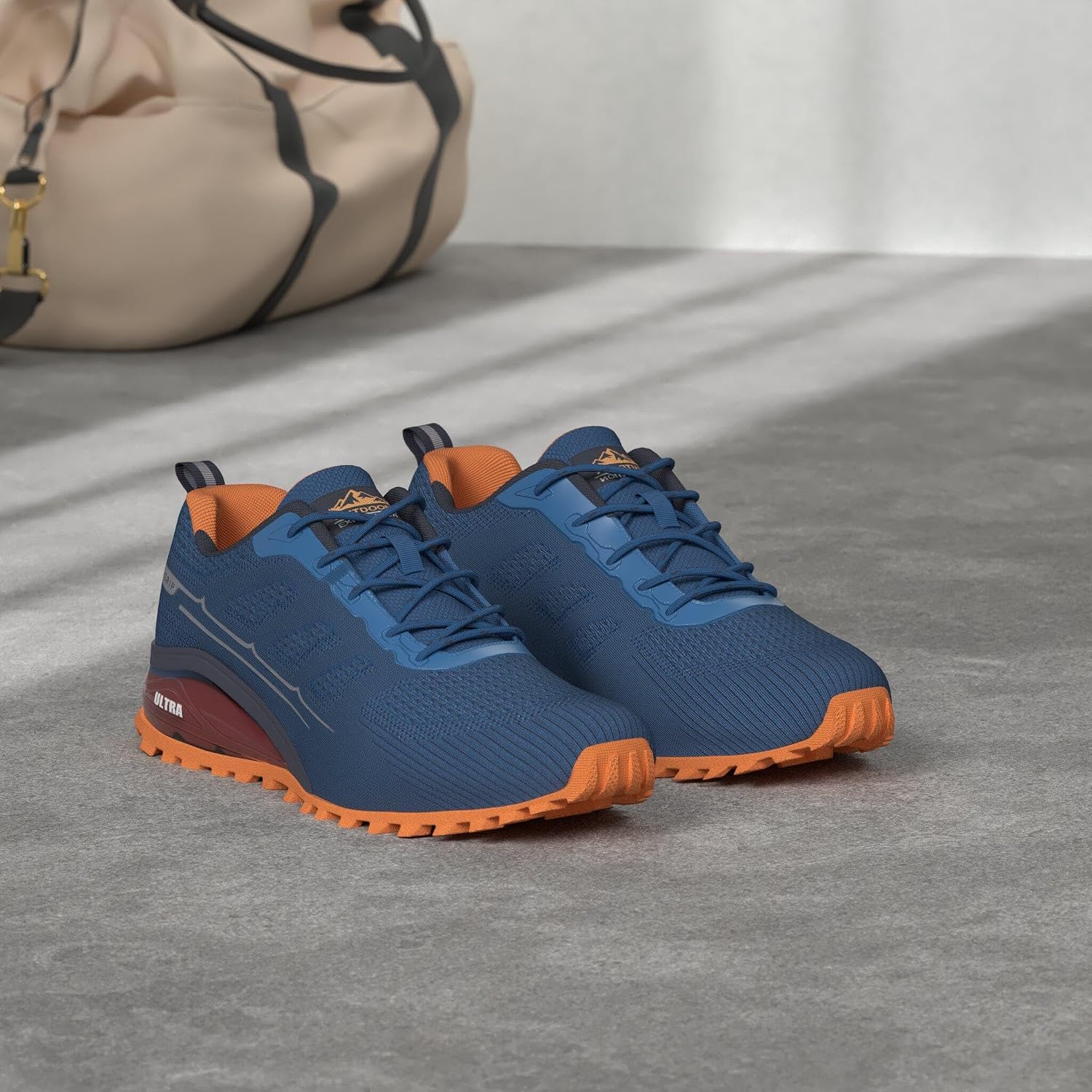 Detalle 2 de Kricely Traillaufschuhe Herren Leicht Atmungsaktiv