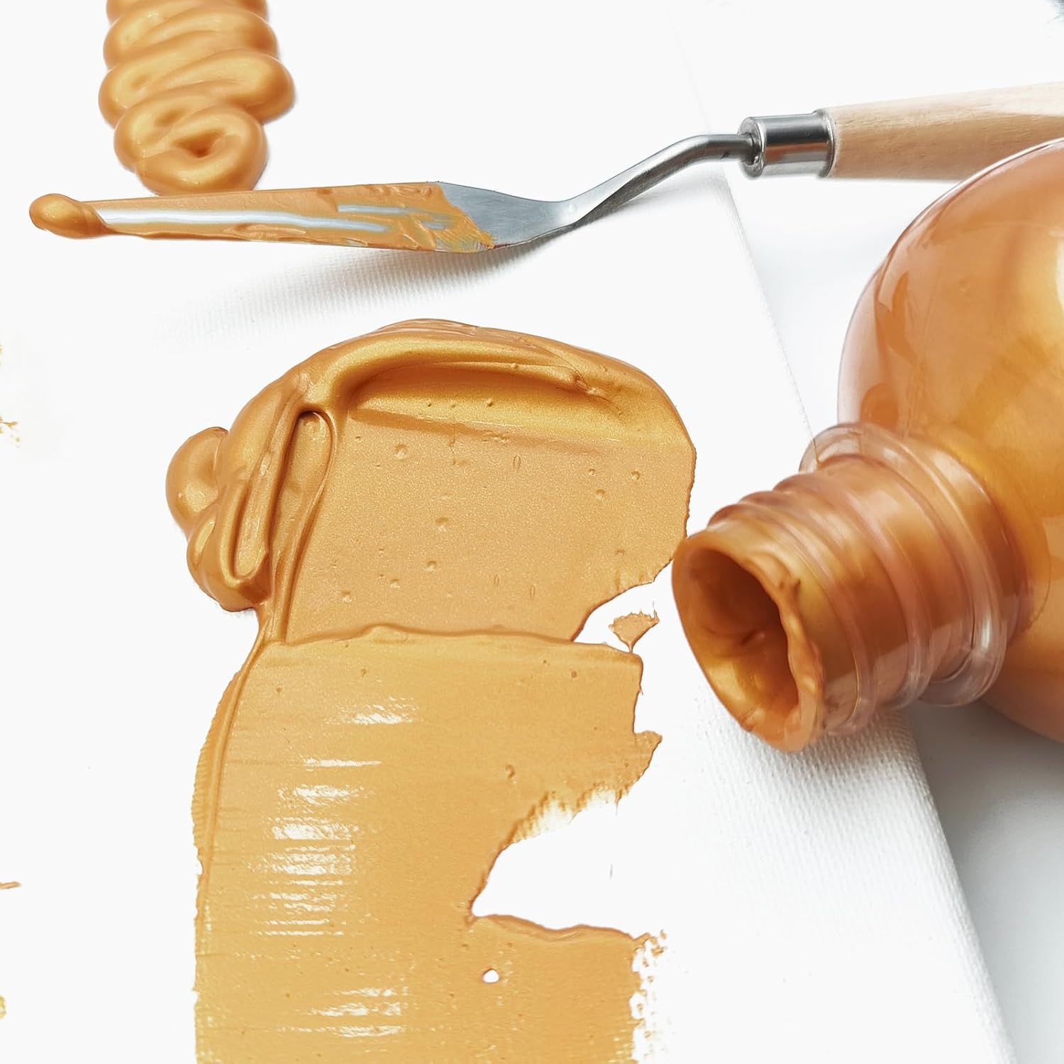 Thumbnail 3 de Artecho Acrylfarbe Gold 500 ml – wasserfest, lichtecht und schnell trocknend