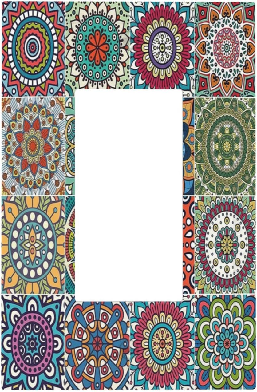 Detalle 2 de Decorative Rocker Switch Plate, 1 Gang