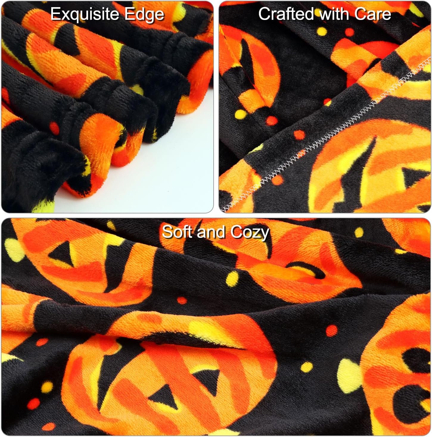 Thumbnail 4 de YISUMEI Halloween Decke 150 x 200 cm