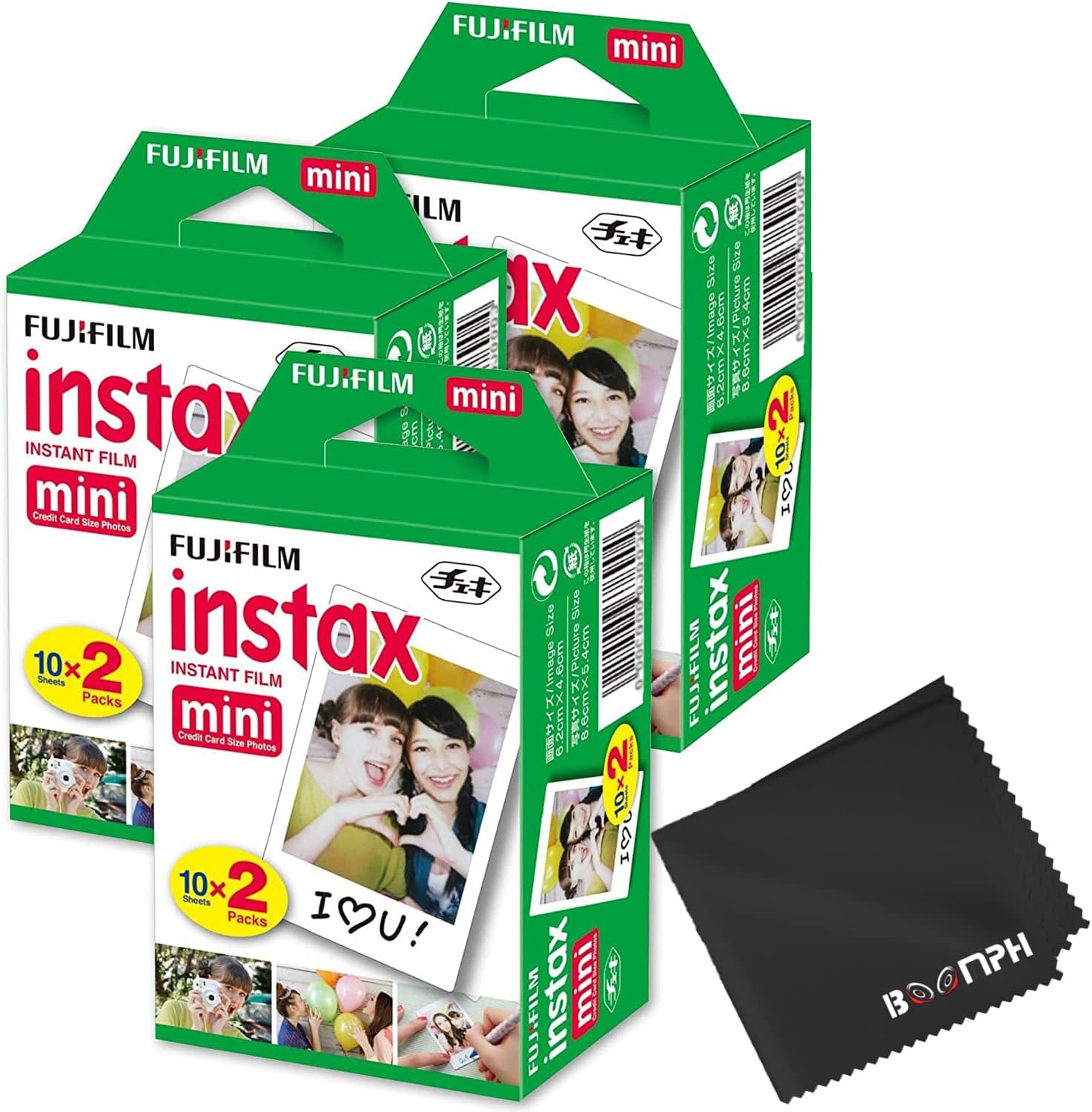 Thumbnail 5 de Fujifilm Instax Mini Film (20 Shots Total) — 10 Sheets x 2, for Instax Mini Cameras