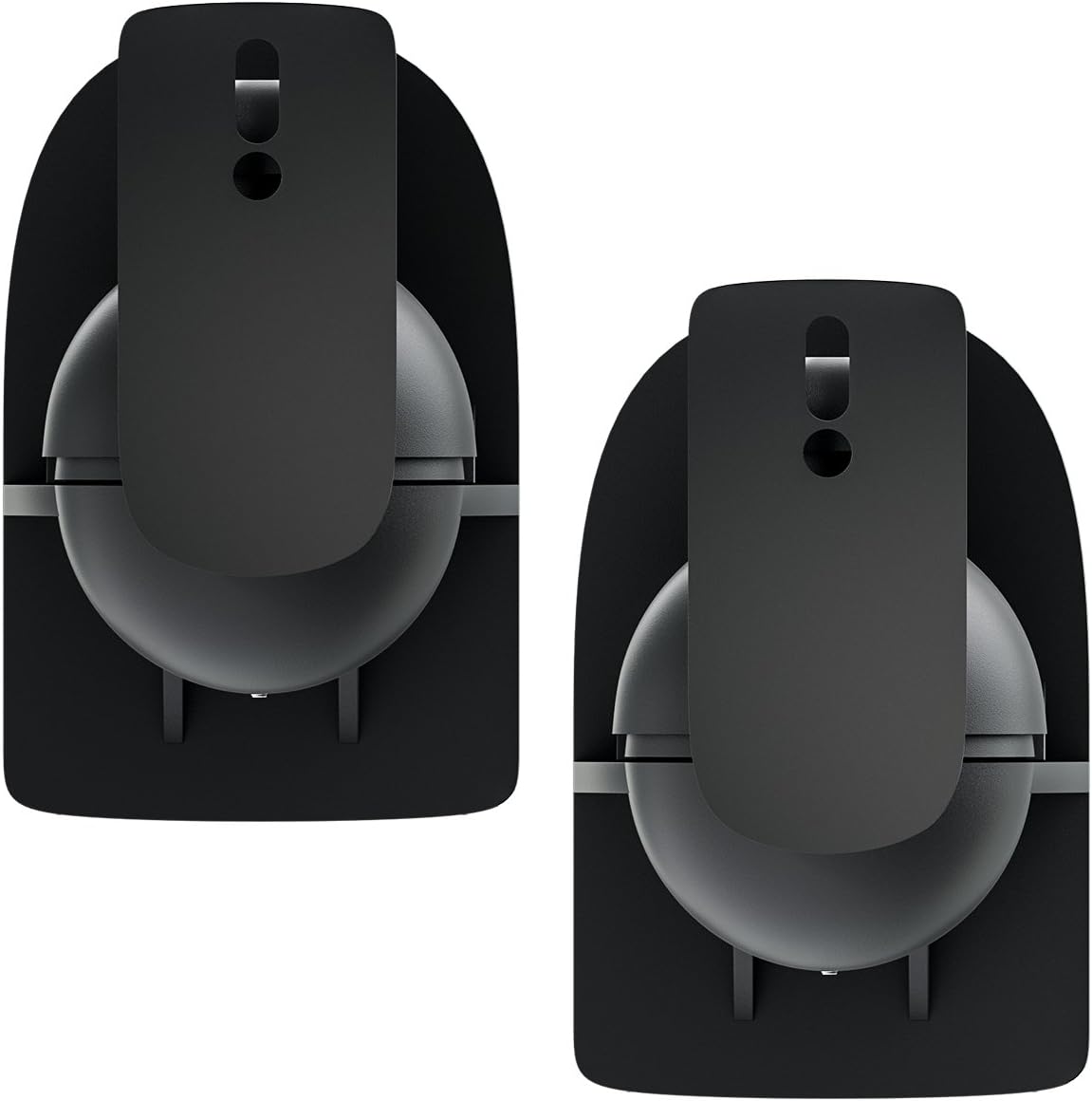 Thumbnail 1 de DeleyCON 2X Universal Lautsprecher Wandhalterung – Schwenk-/Neigbar, max 3,5 kg, Schwarz