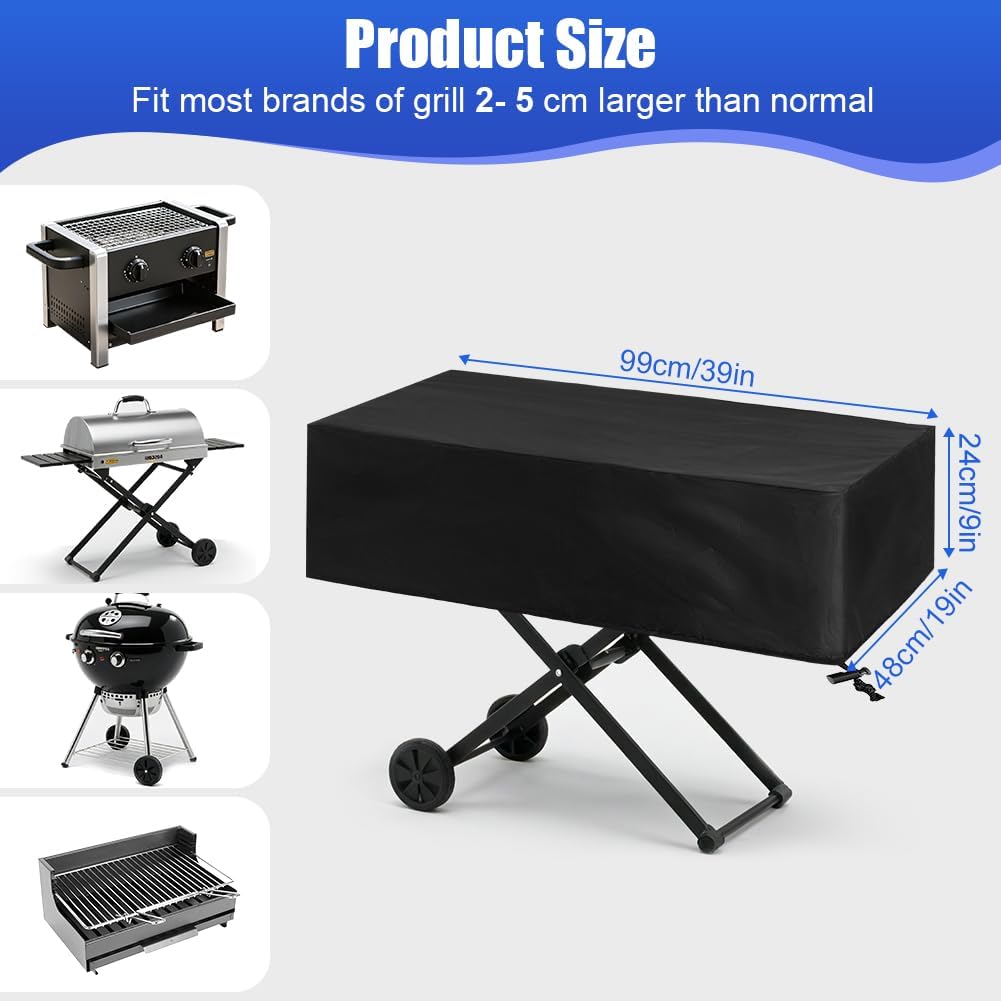 Detalle 2 de OFFCUP Copertura barbecue 99x48x24 cm
