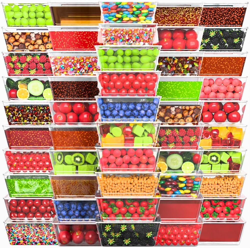 Thumbnail 5 de 38 Pcs Food Storage Containers 2500 ml 🍱
