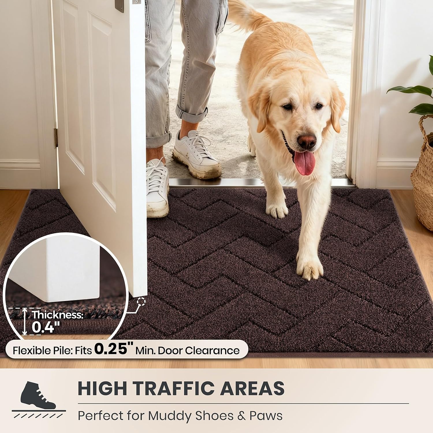 Thumbnail 5 de PURRUGS Dirt Trapping Door Mat 24 x 35.5