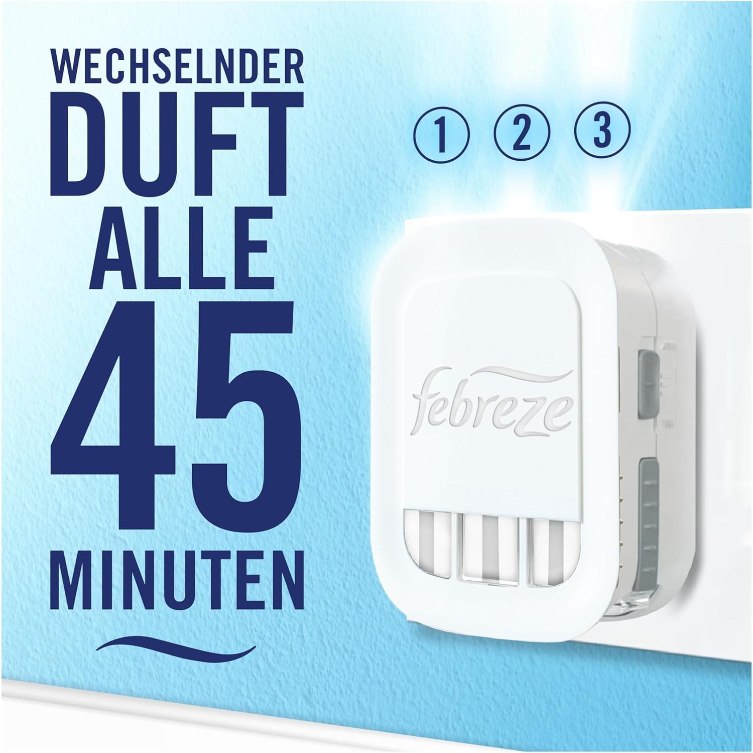 Thumbnail 4 de Febreze 3Volution programmierbarer Lufterfrischer als Duftstecker Starter-Kit inkl. Nachfüllflakons Lilienbrise