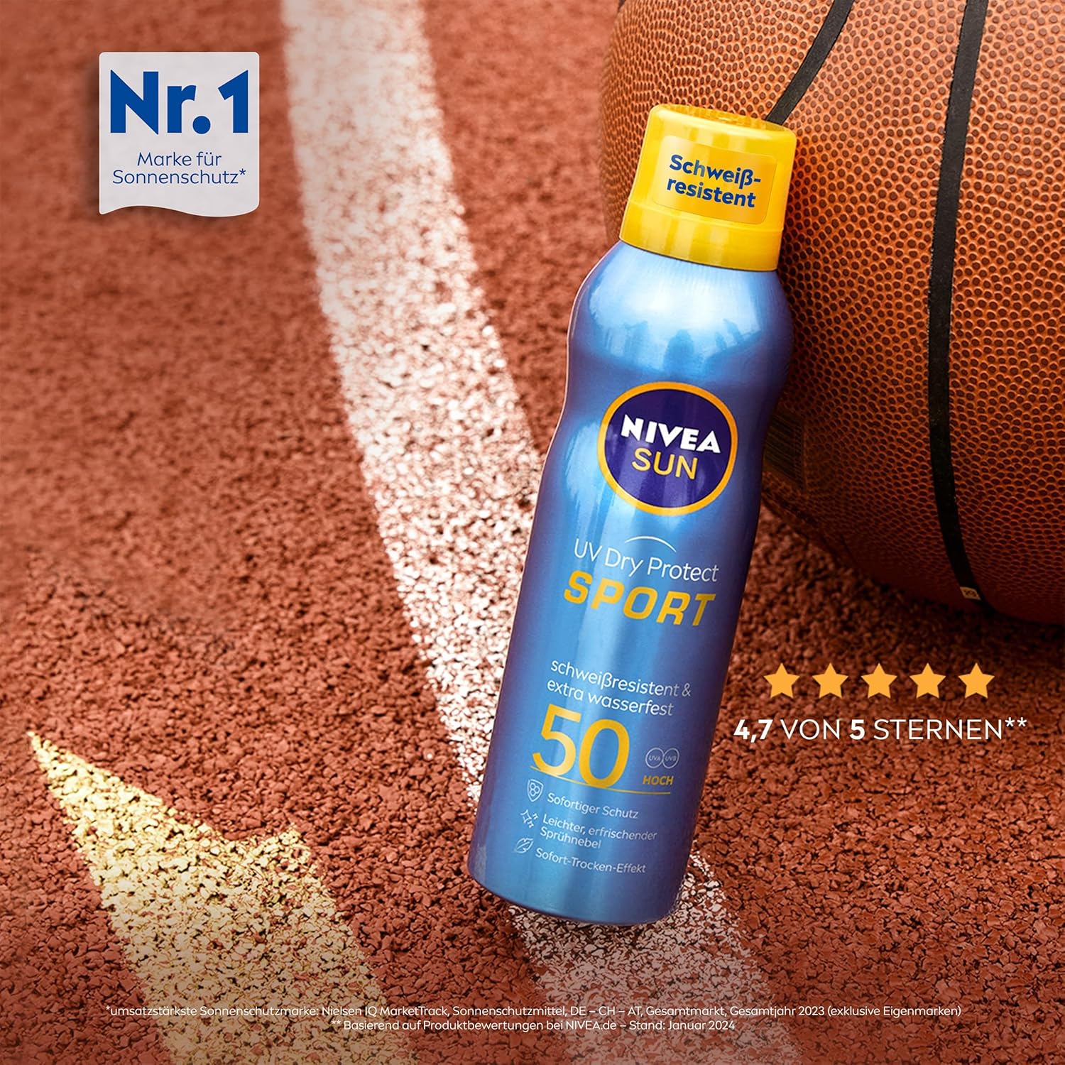 Thumbnail 2 de NIVEA SUN UV Dry Protect Sport Sonnenspray