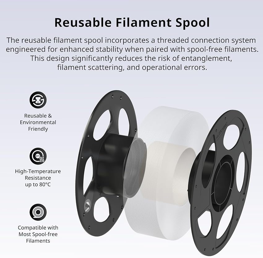 Thumbnail 6 de ANYCUBIC PLA Plus 1.75mm 4-Pack Filament 🎨