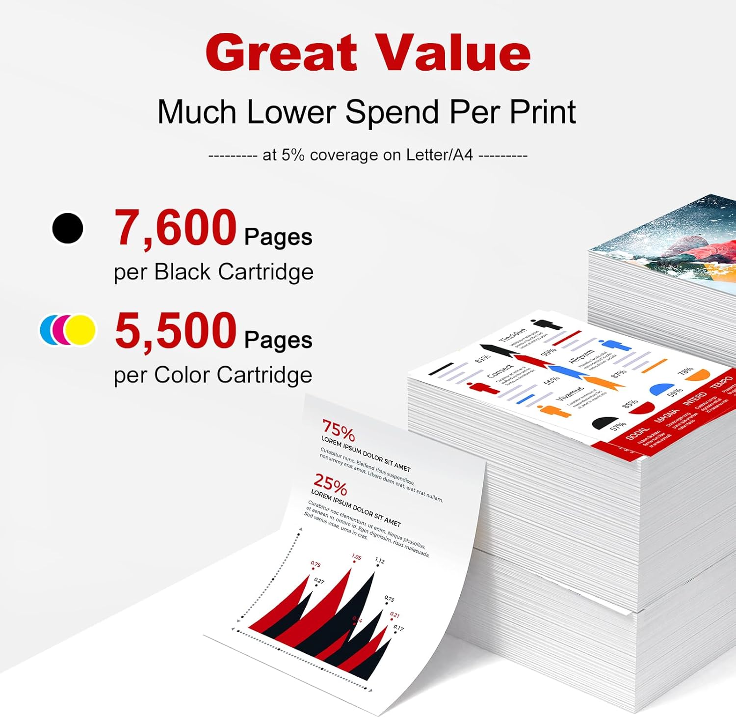 Thumbnail 2 de v4ink 069H Toner Cartridges 4-pack 🖨️