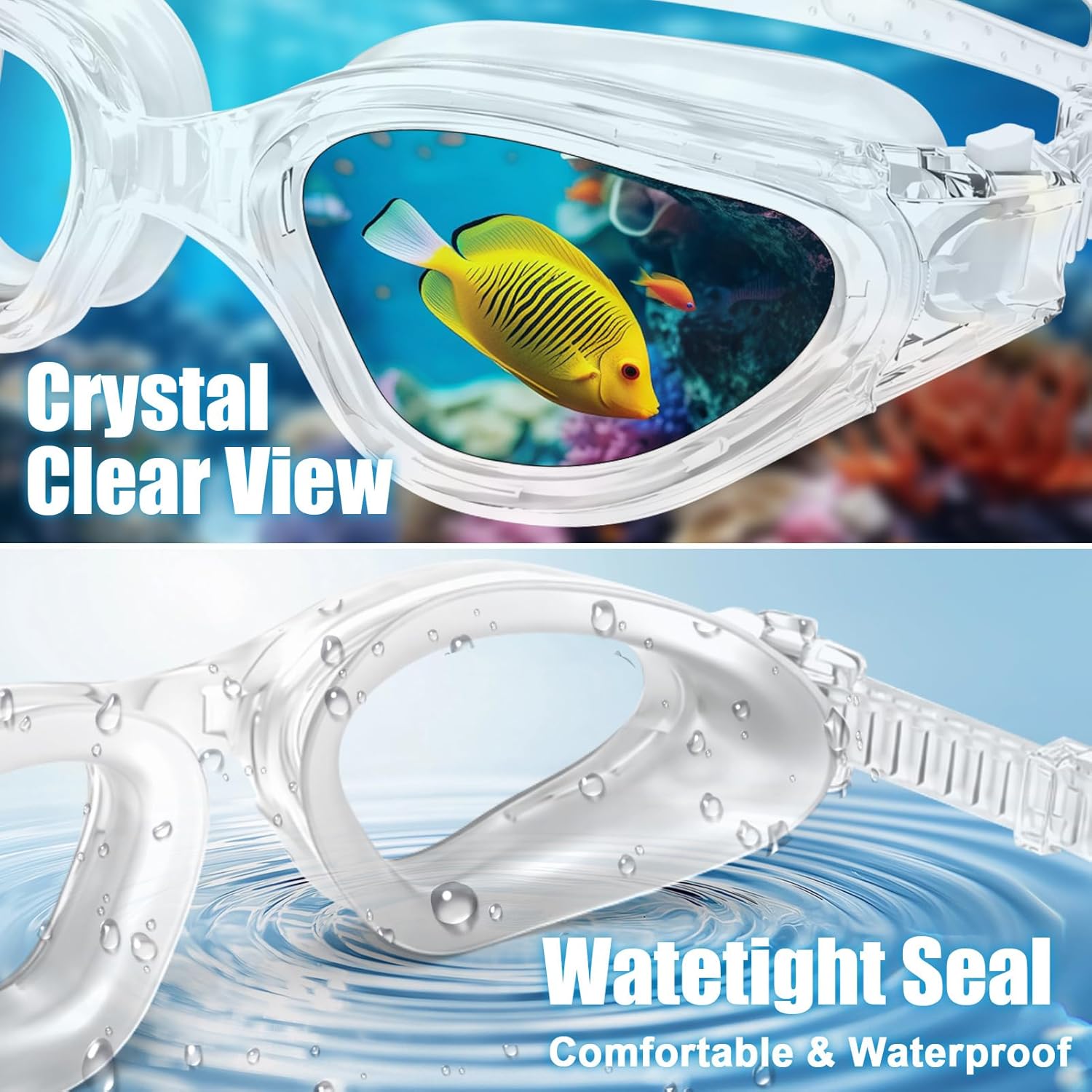 Thumbnail 3 de Winline Clear Vision Swimming Goggles Anti‑Fog Polarized 🏊
