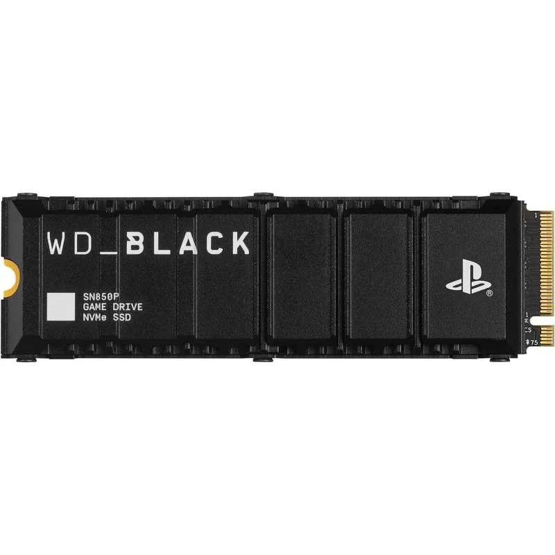 Detalle de WD_BLACK SN850P 2TB SSD M.2 PCIe Gen4 NVMe con licencia PS5