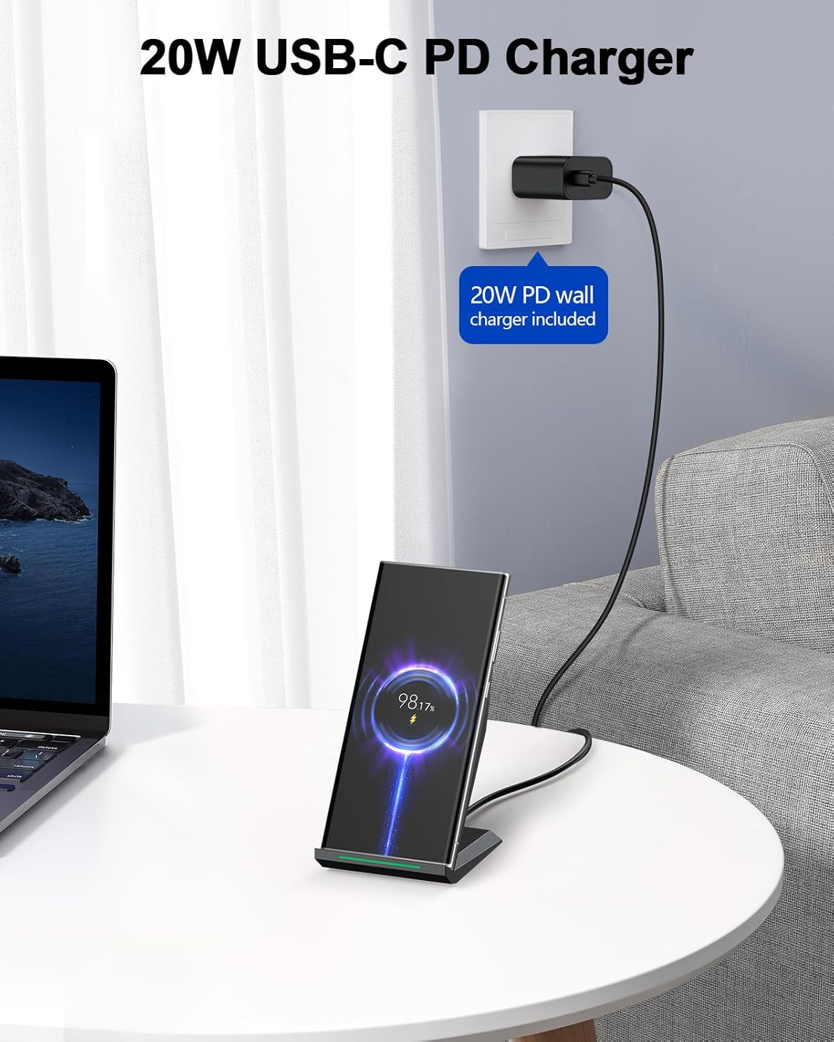 Thumbnail 1 de NANAMI Fast Wireless Charger 20W