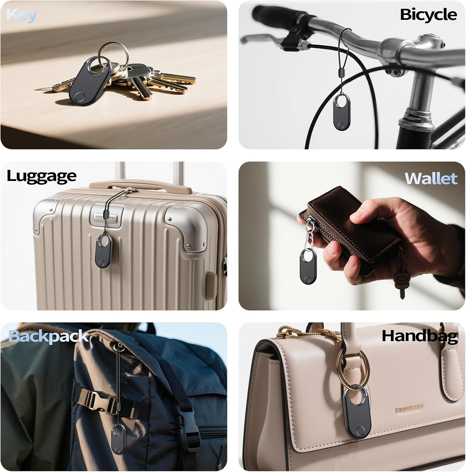 Thumbnail 6 de Smart Air Tags Bluetooth Tracker Finder 4 pezzi