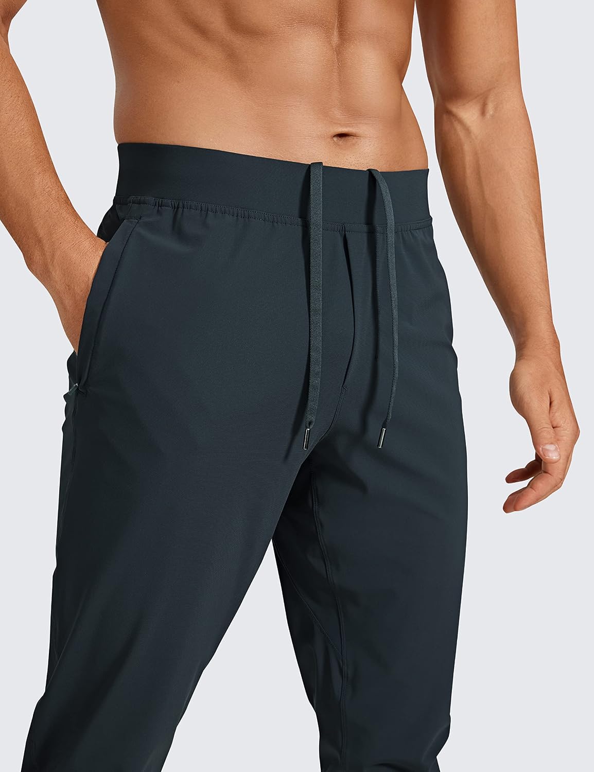 Detalle de CRZ Yoga Lightweight Joggers Pants NS024 : pantalon de jogging léger pour homme