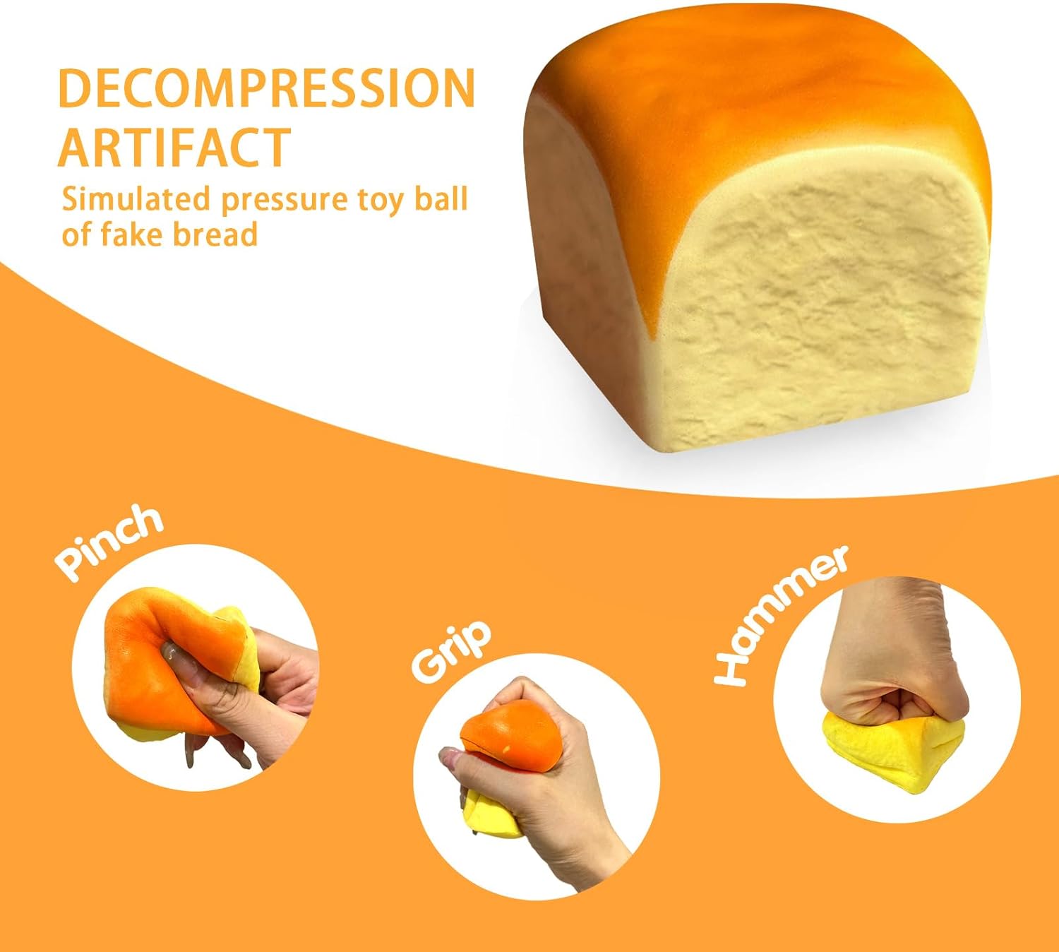 Detalle de Butter Slow Rising Squishy: Dumpling-Themed Stress Toy for Quick Calm