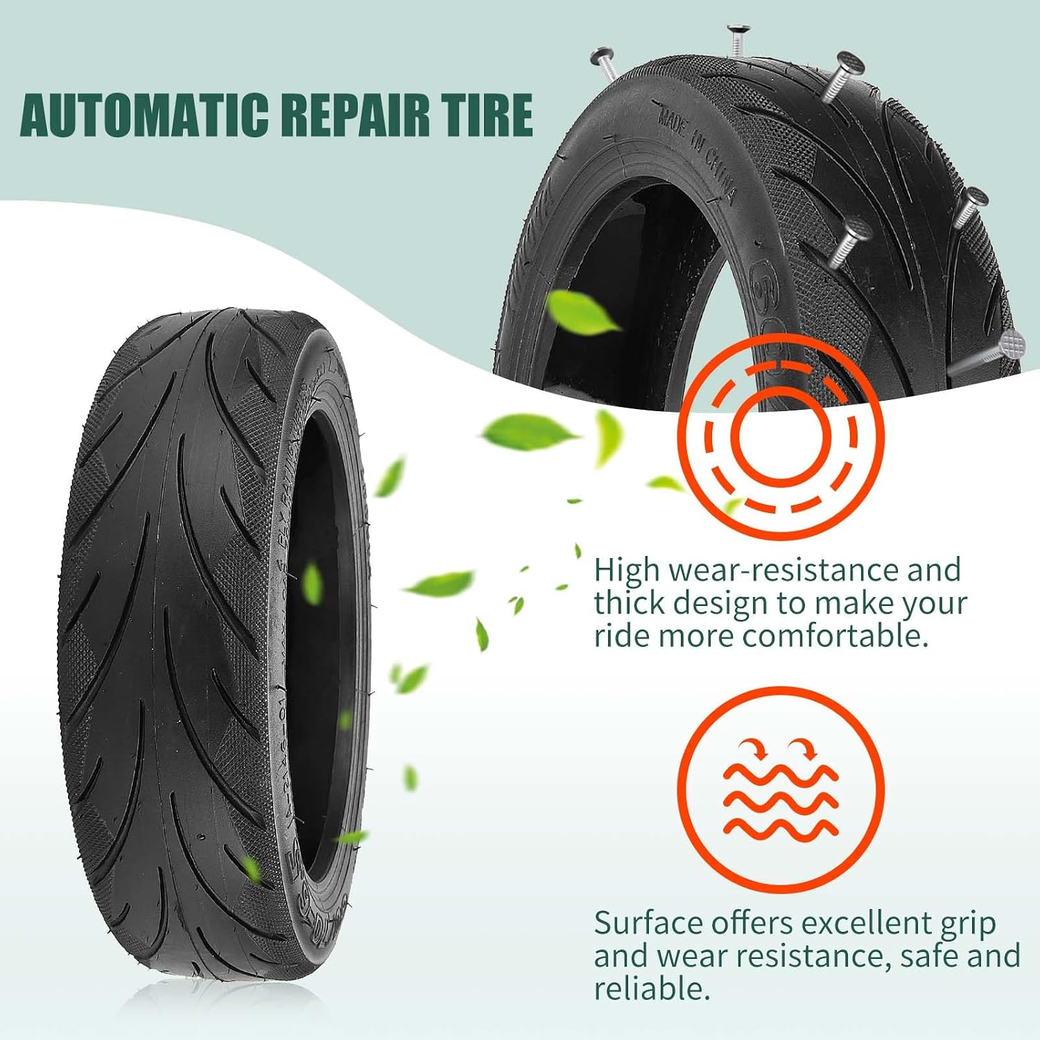 Thumbnail 4 de Prodroam 10 Zoll Tubeless Reifen 60/70-6.5 – selfheilend, pannensicher