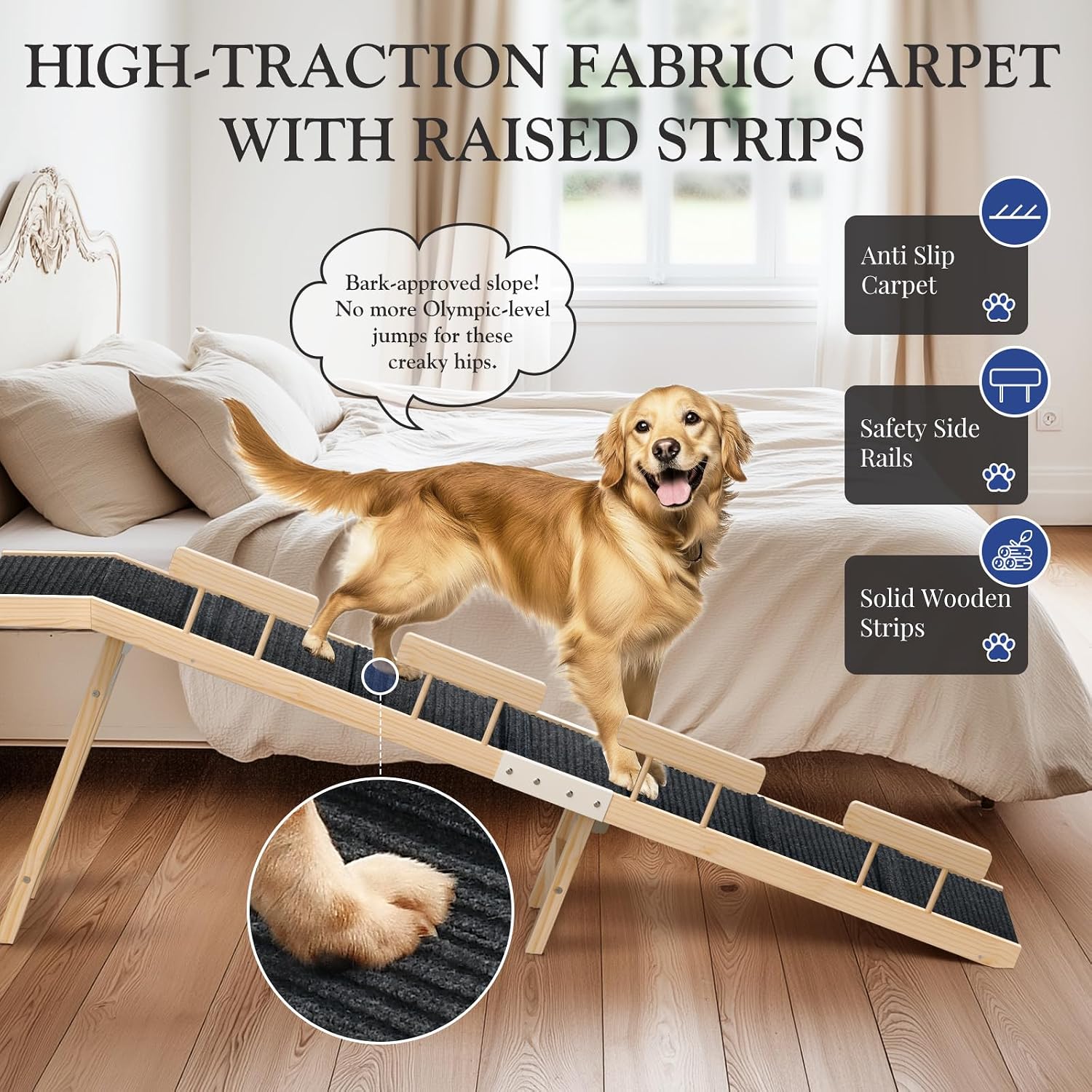 Detalle 2 de Easyego Dog Ramp 74-Inch