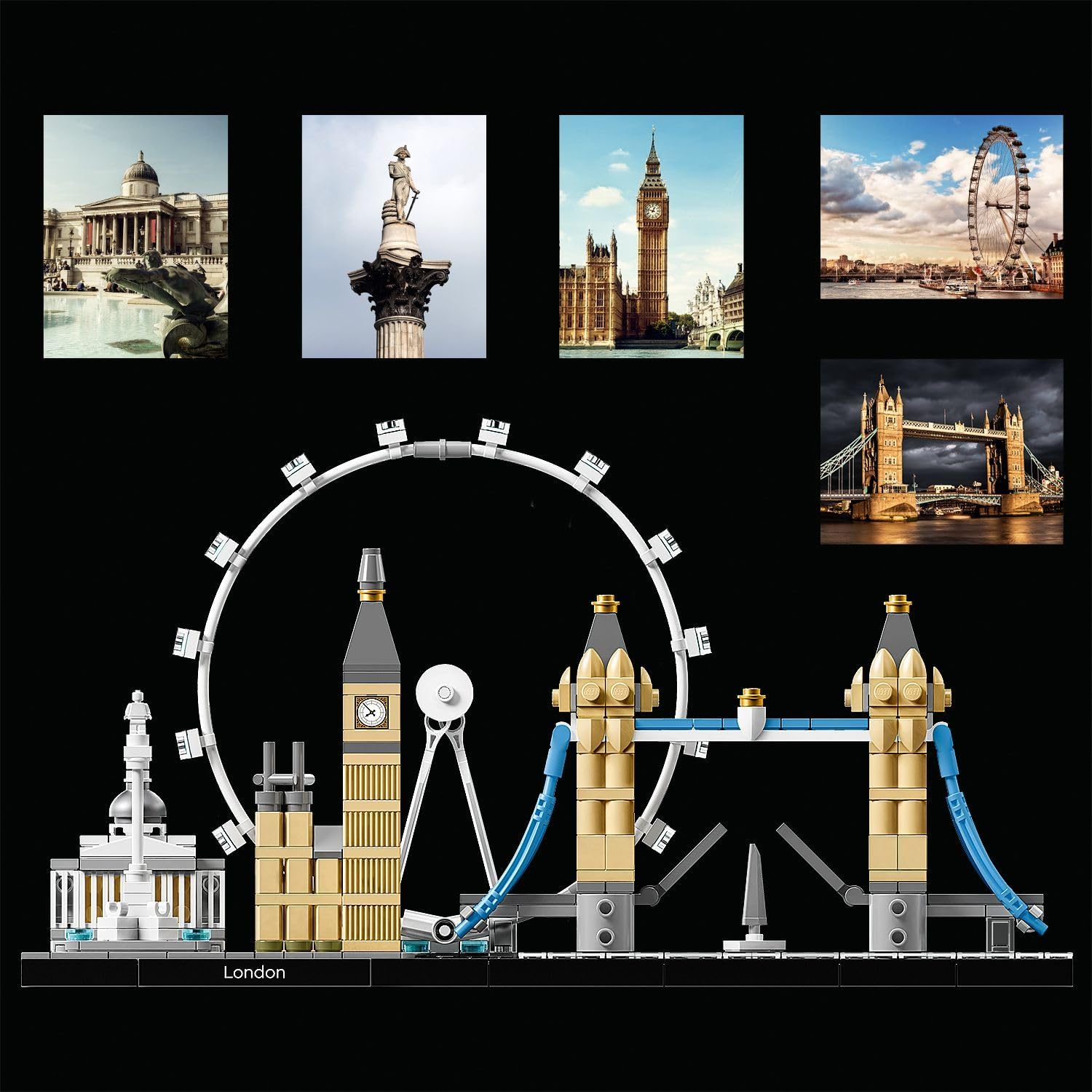 Thumbnail 2 de LEGO Architecture Skyline 21034: London Cityscape Model