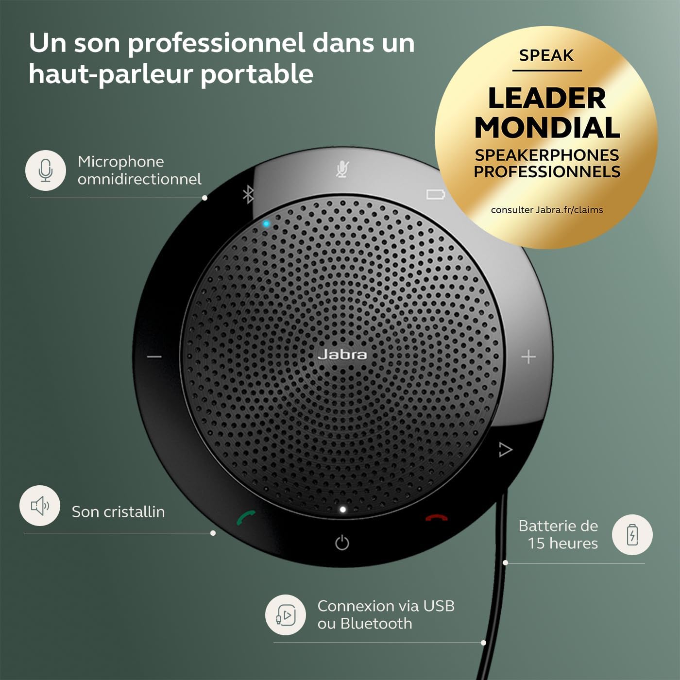 Thumbnail 1 de Jabra Speak 510 Haut Parleur 120 mm