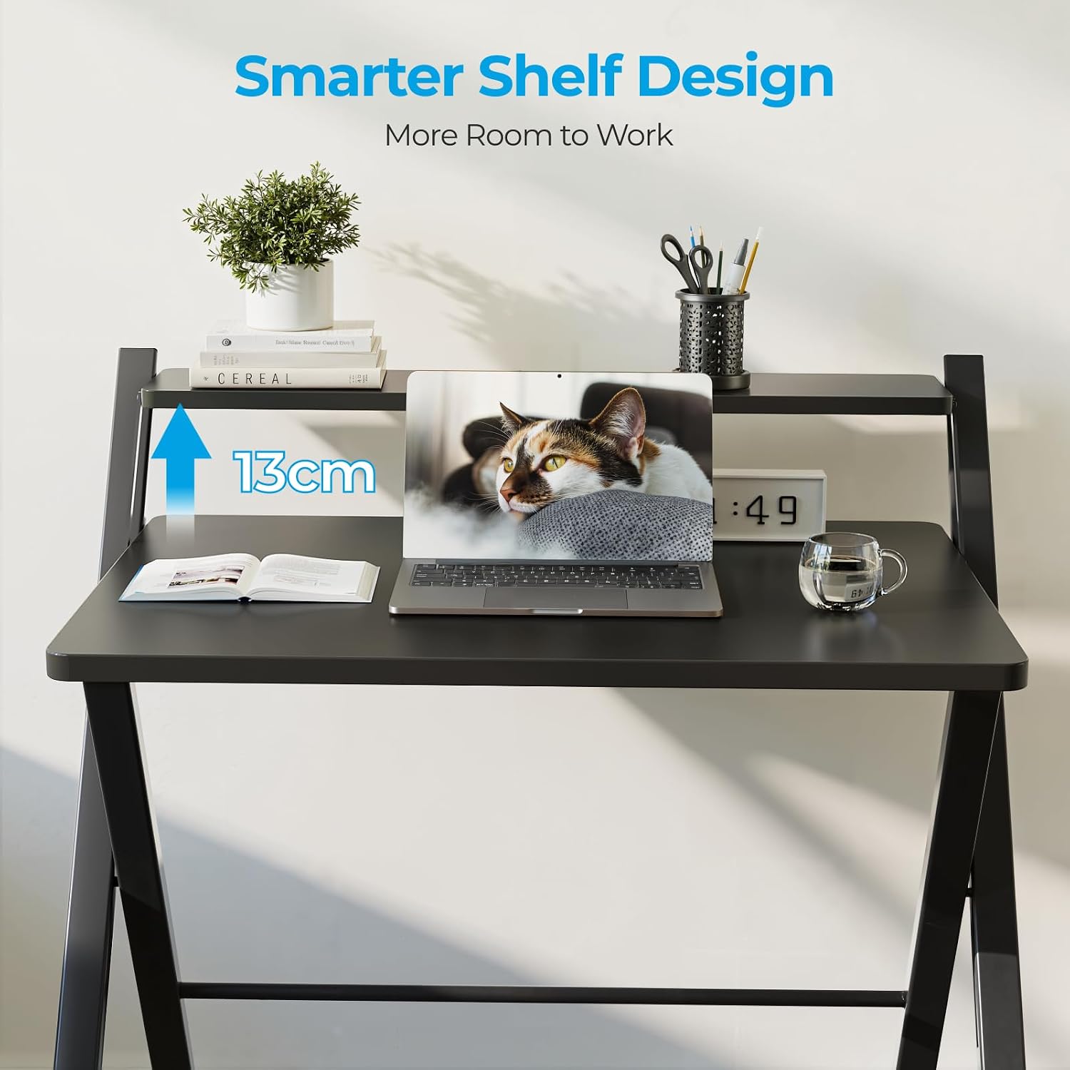 Thumbnail 6 de GreenForest Foldable Desk 70 x 63 cm