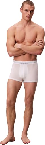 Detalle 1 de Calvin Klein Uomo Boxer a Vita Bassa (3 pezzi) - Cotone Elasticizzato Multicolore
