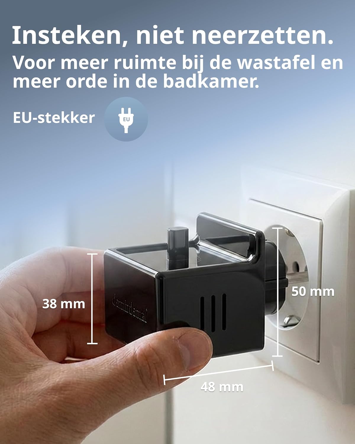 Thumbnail 2 de demirdental wandlader voor Oral-B, compact laadstation met IPX7