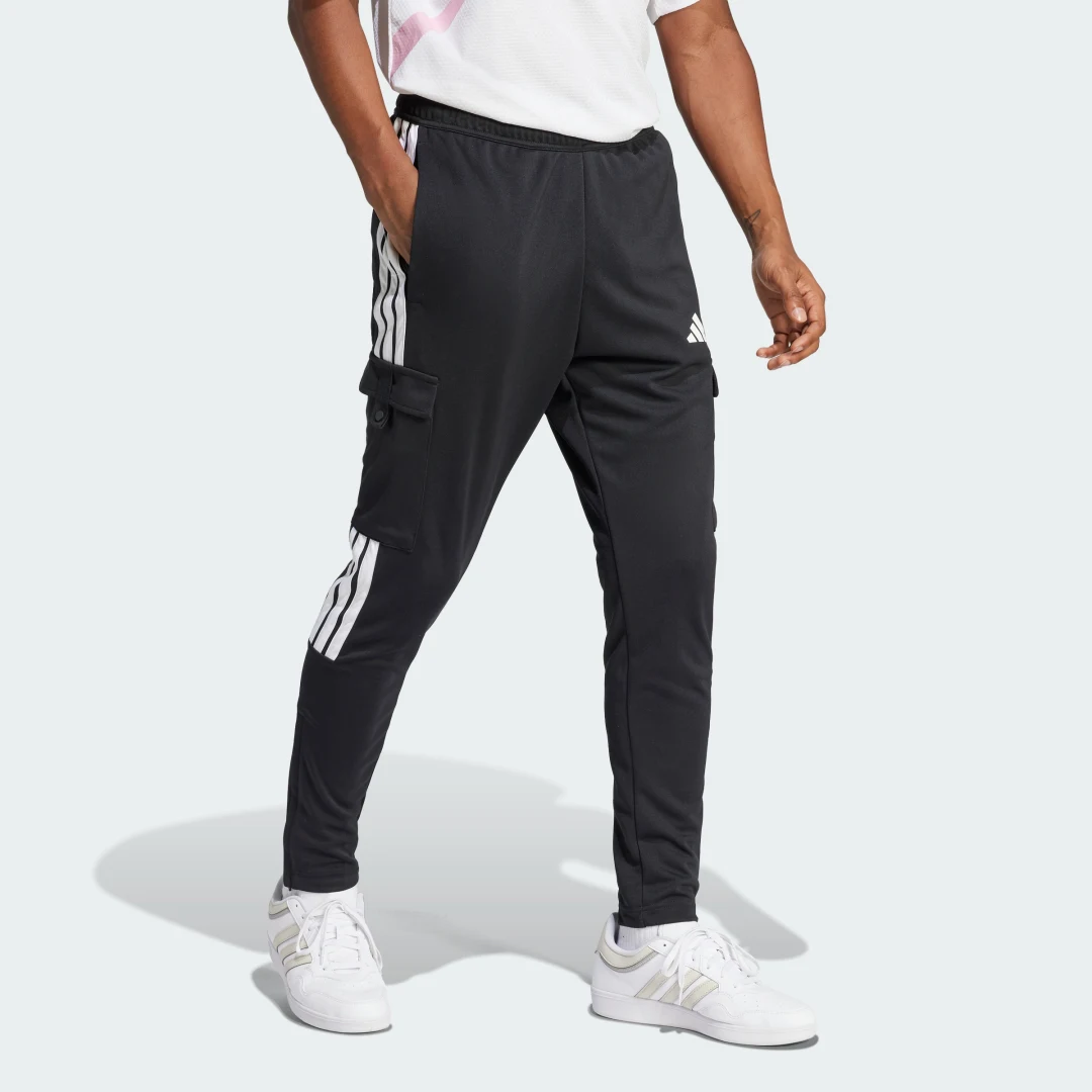 Detalle de Pantalón Tiro Cargo Adidas Negro