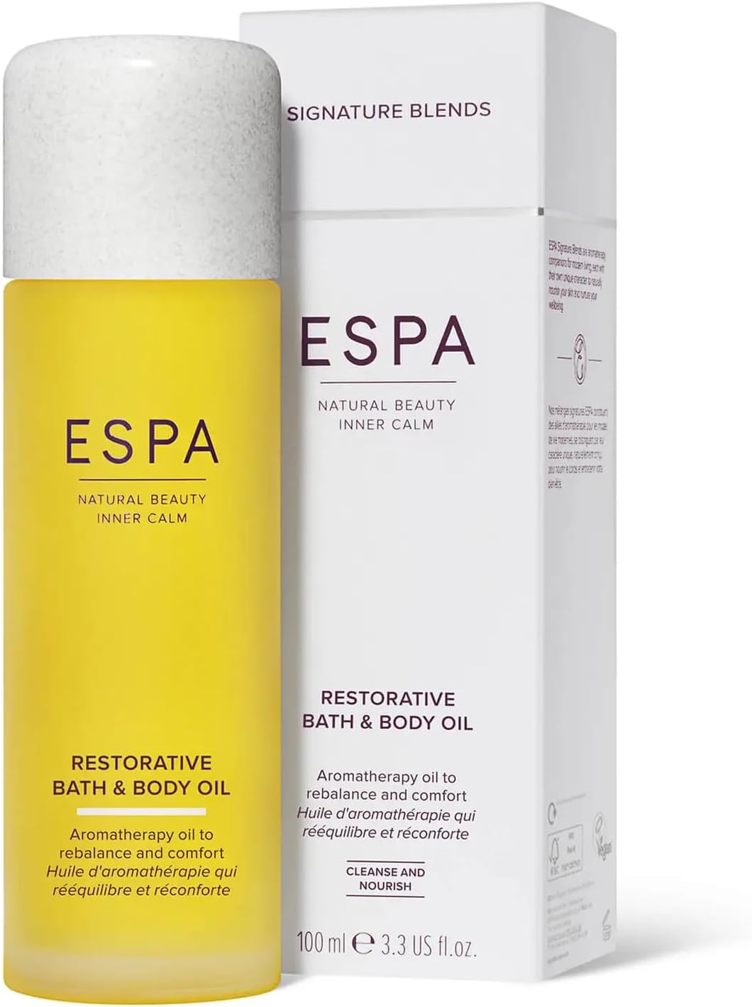 Thumbnail 6 de ESPA Restorative Bath and Body Oil 100 ml – Lavanda, Palmarosa e Arancia Dolce