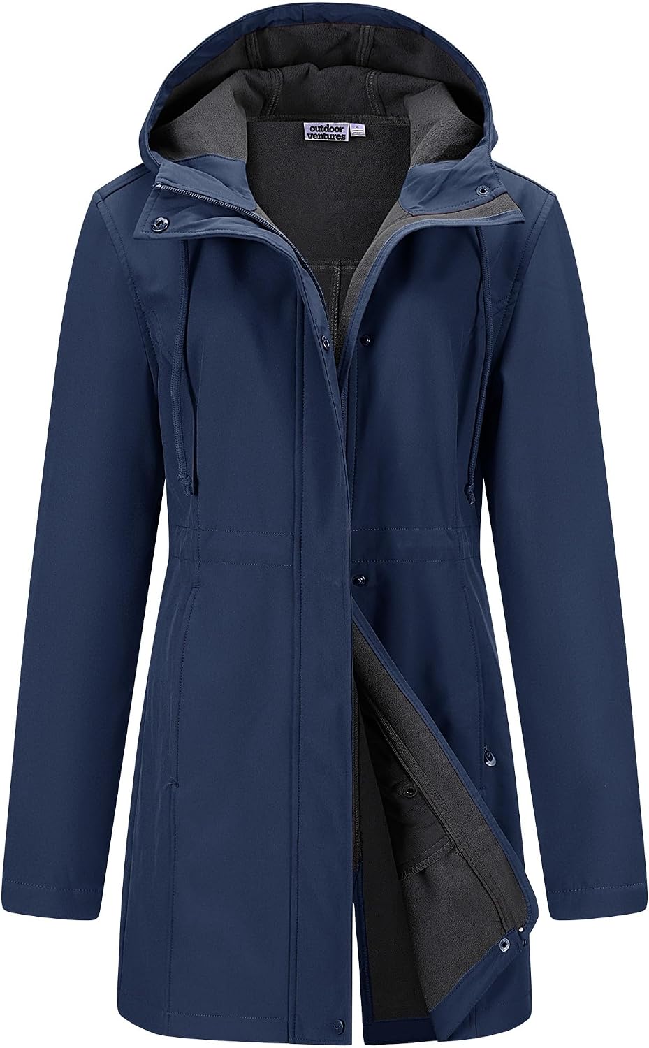 Detalle de Outdoor Ventures Ladies Softshell Rain Jacket
