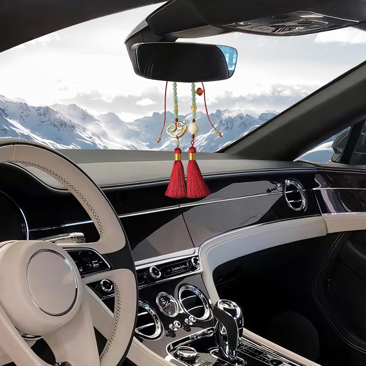 Detalle 2 de Chiorgone car mirror ornament, 10.24-inch