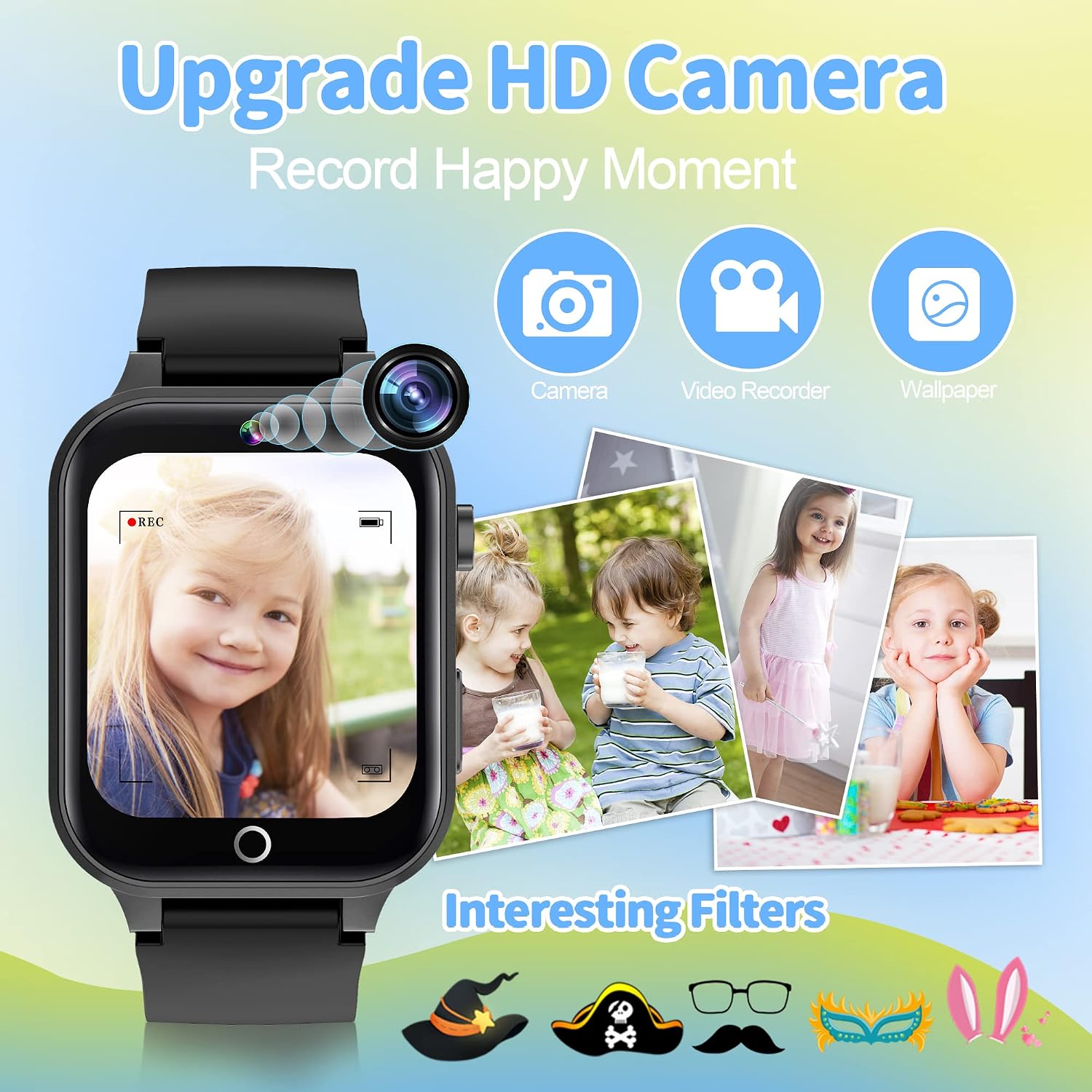 Detalle de YEDASAH Montre Connectée Enfant 39 Jeux